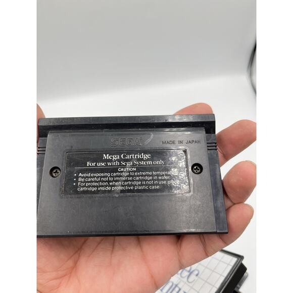 Aztec Adventure (Sega Master System , 1988) With Original Box - Picture 3 of 9